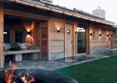 Terrassenbereich des Chalet O