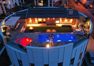 Terrassenbereich des Chalet O