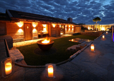 Terrassenbereich des Chalet O