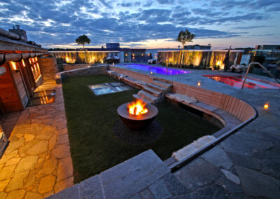 Terrassenbereich des Chalet O